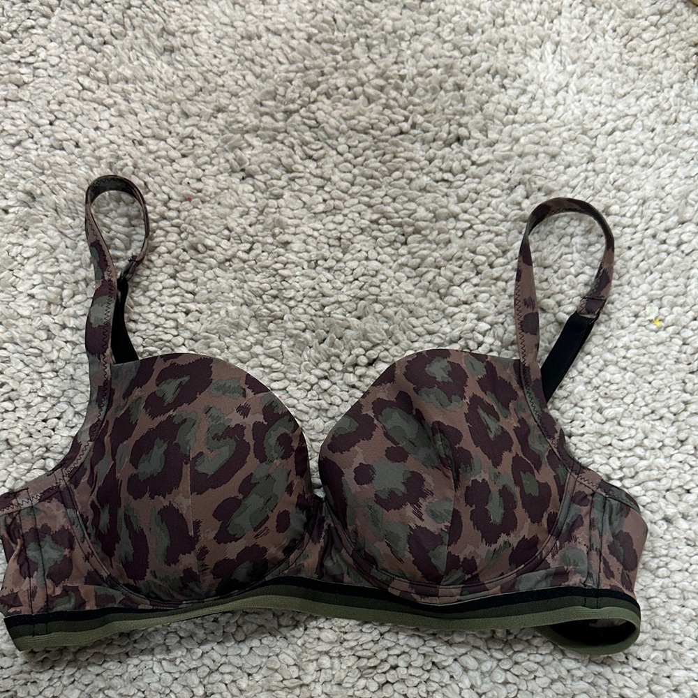 Tezenis Leopard Print Underwire Bra
